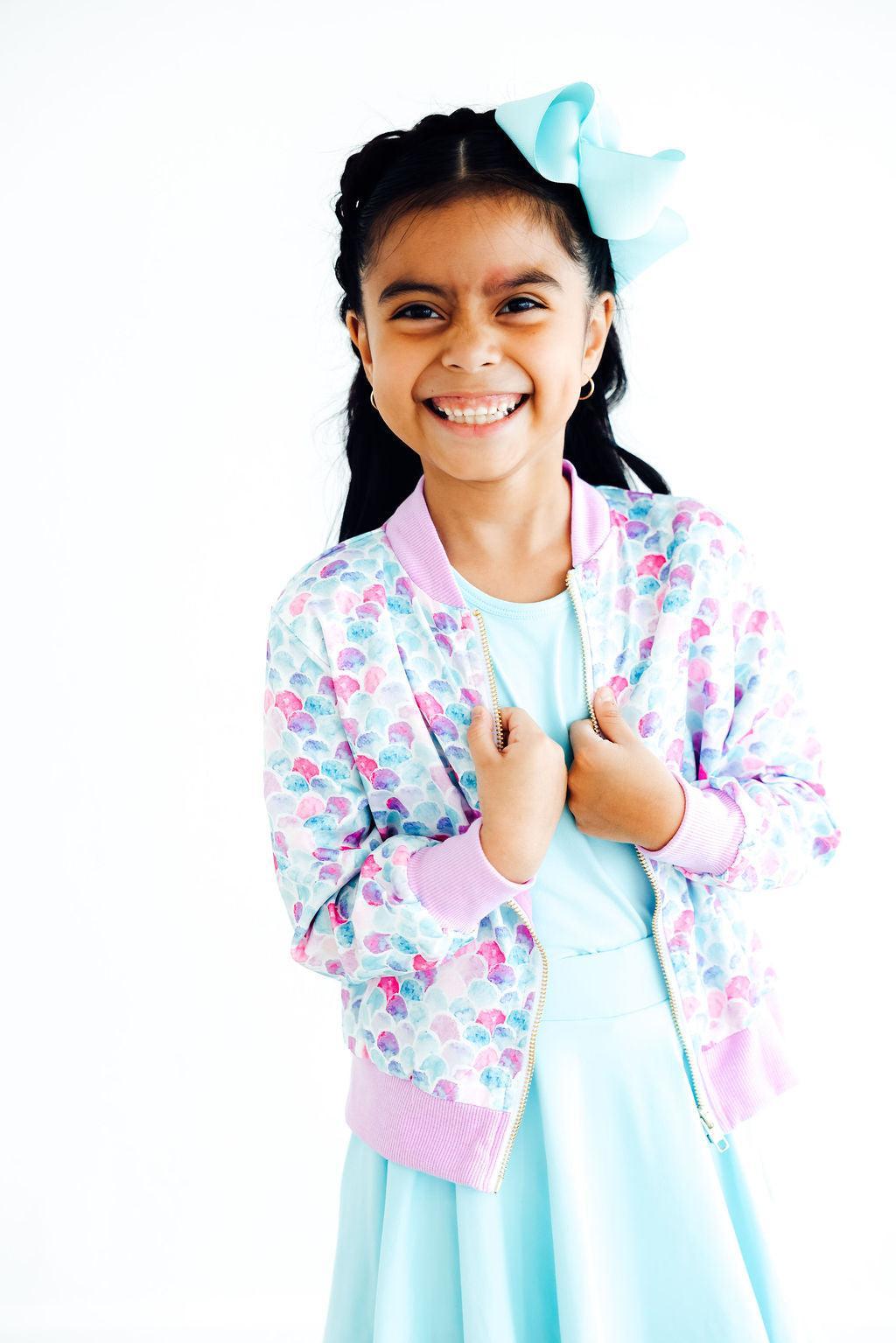 Mermaid Scales Satin Jacket 4