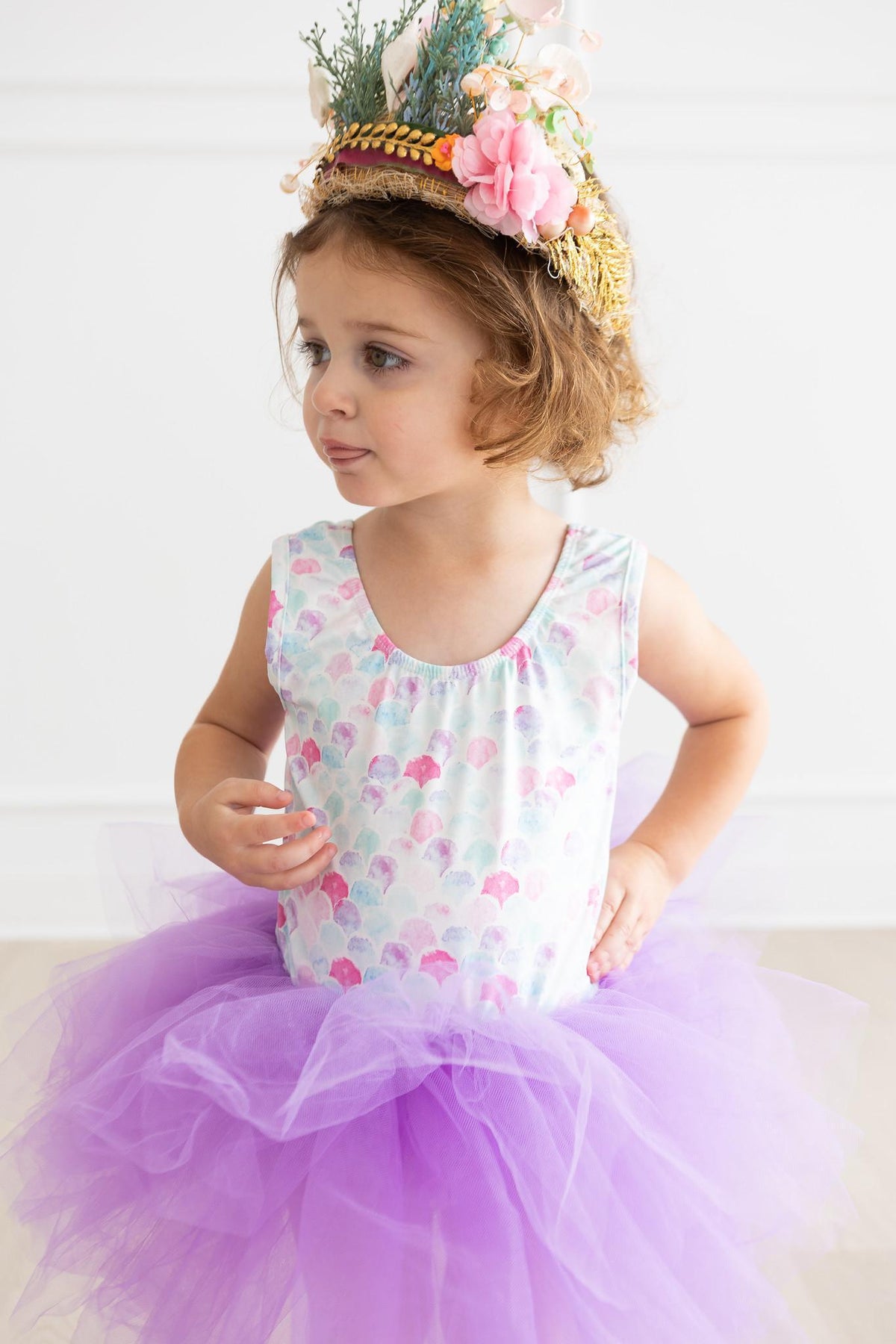 SALE Mermaid Scales Tank Tutu Leotard 2