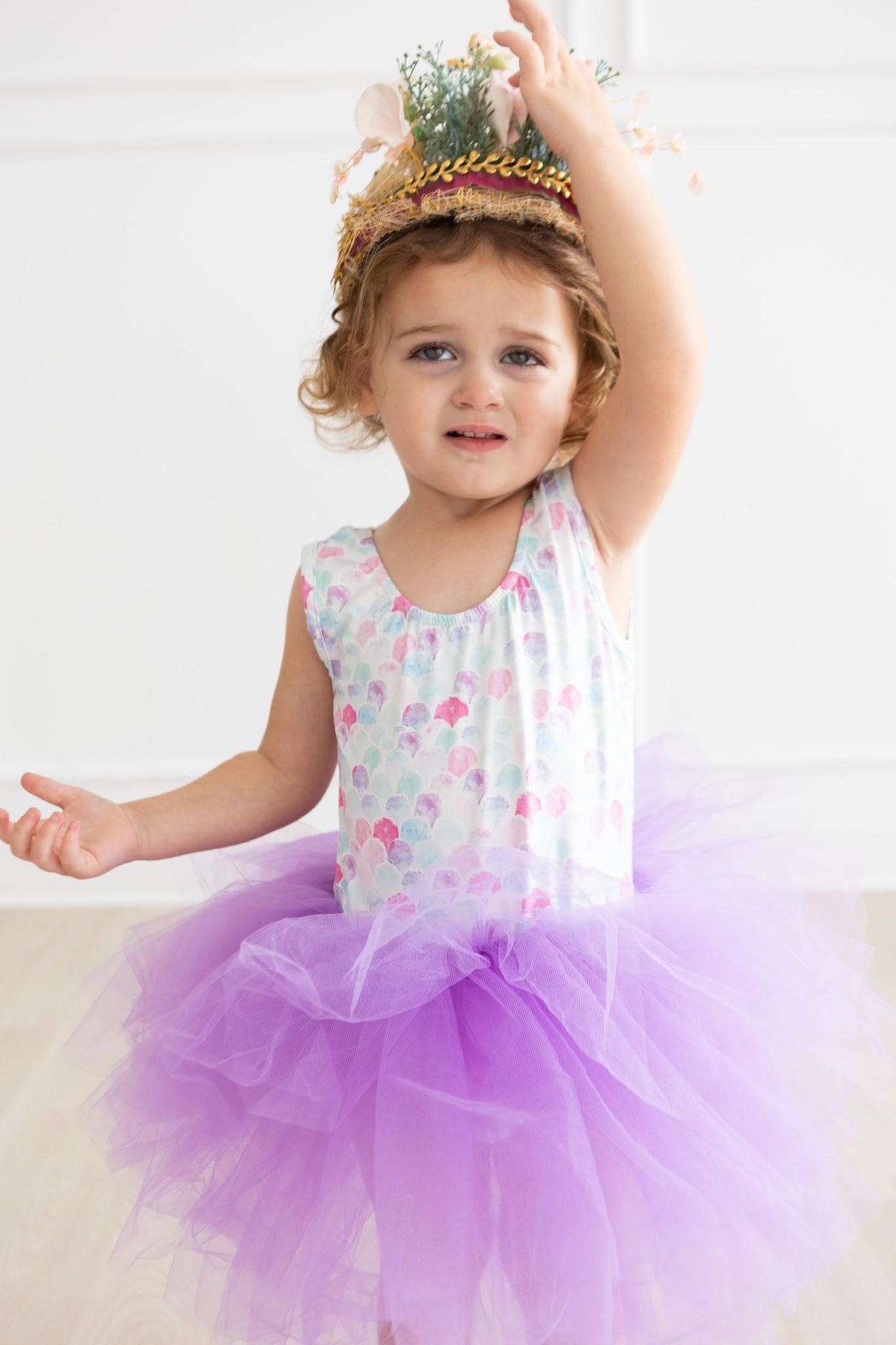 SALE Mermaid Scales Tank Tutu Leotard 3