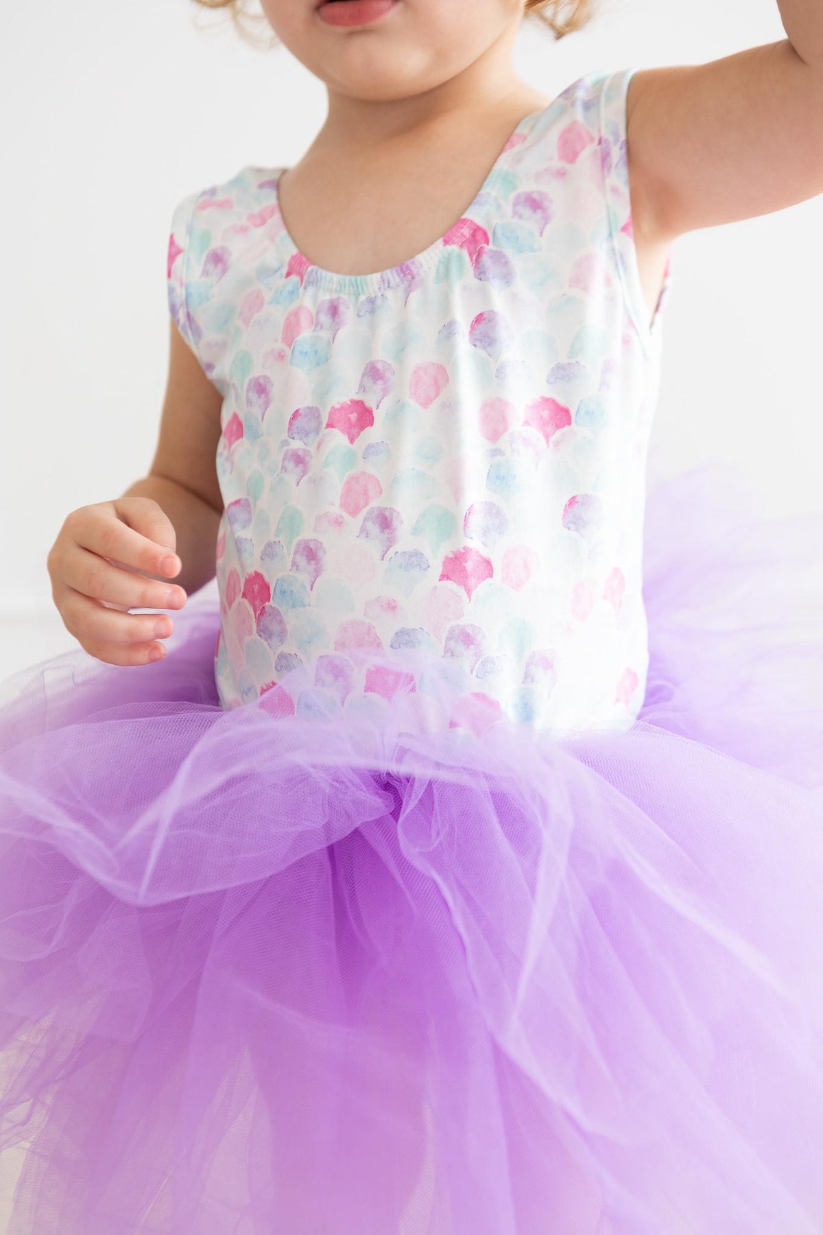 SALE Mermaid Scales Tank Tutu Leotard 1