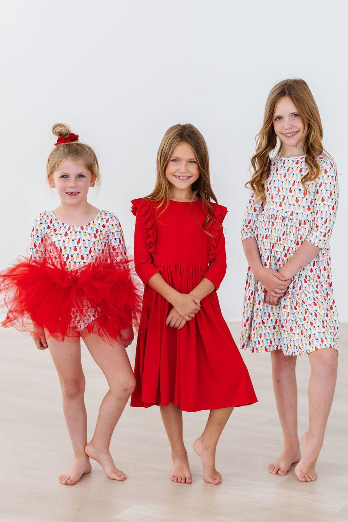 Merry & Bright 3/4 Tutu Leotard 4