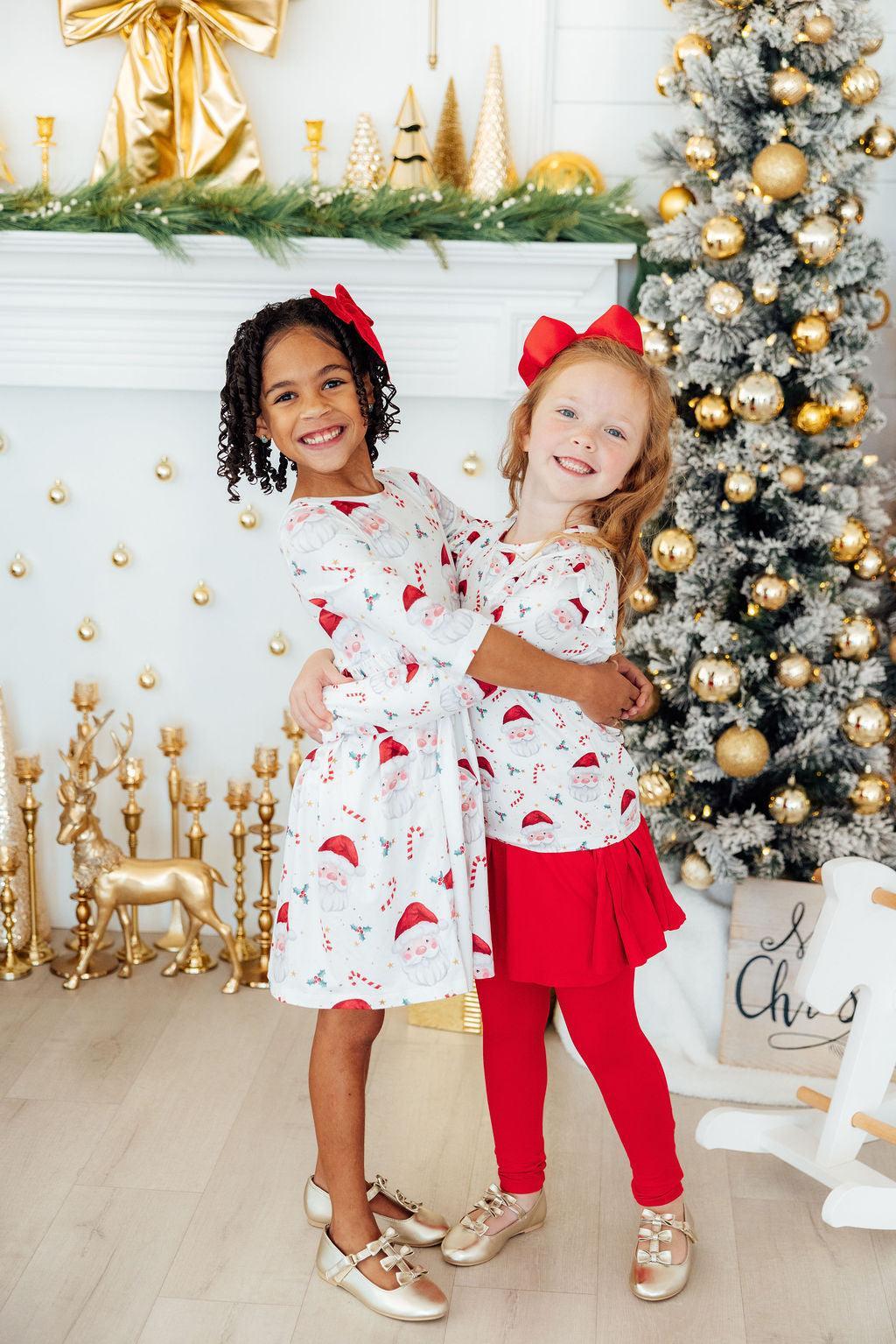Mistletoe Magic L/S Ruffle Tee 2