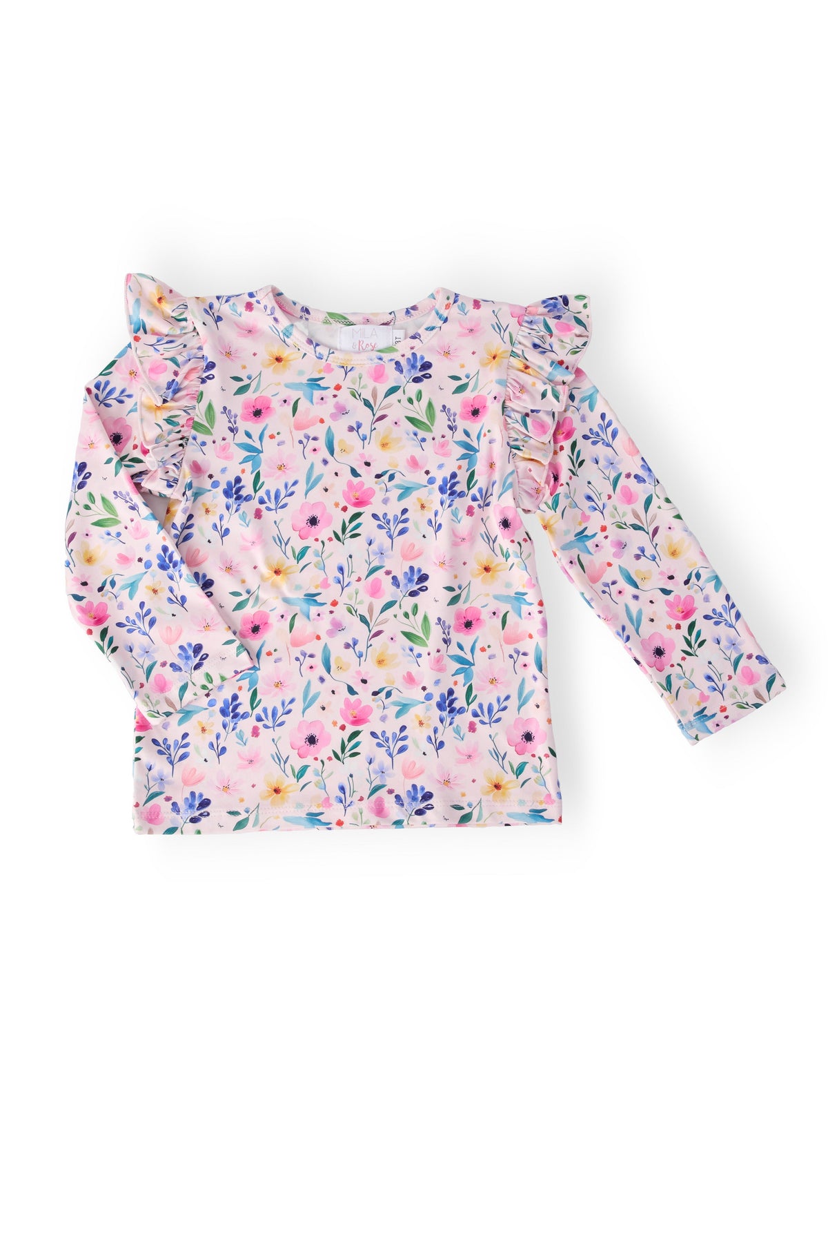 Morning Meadows L/S Ruffle Tee 1