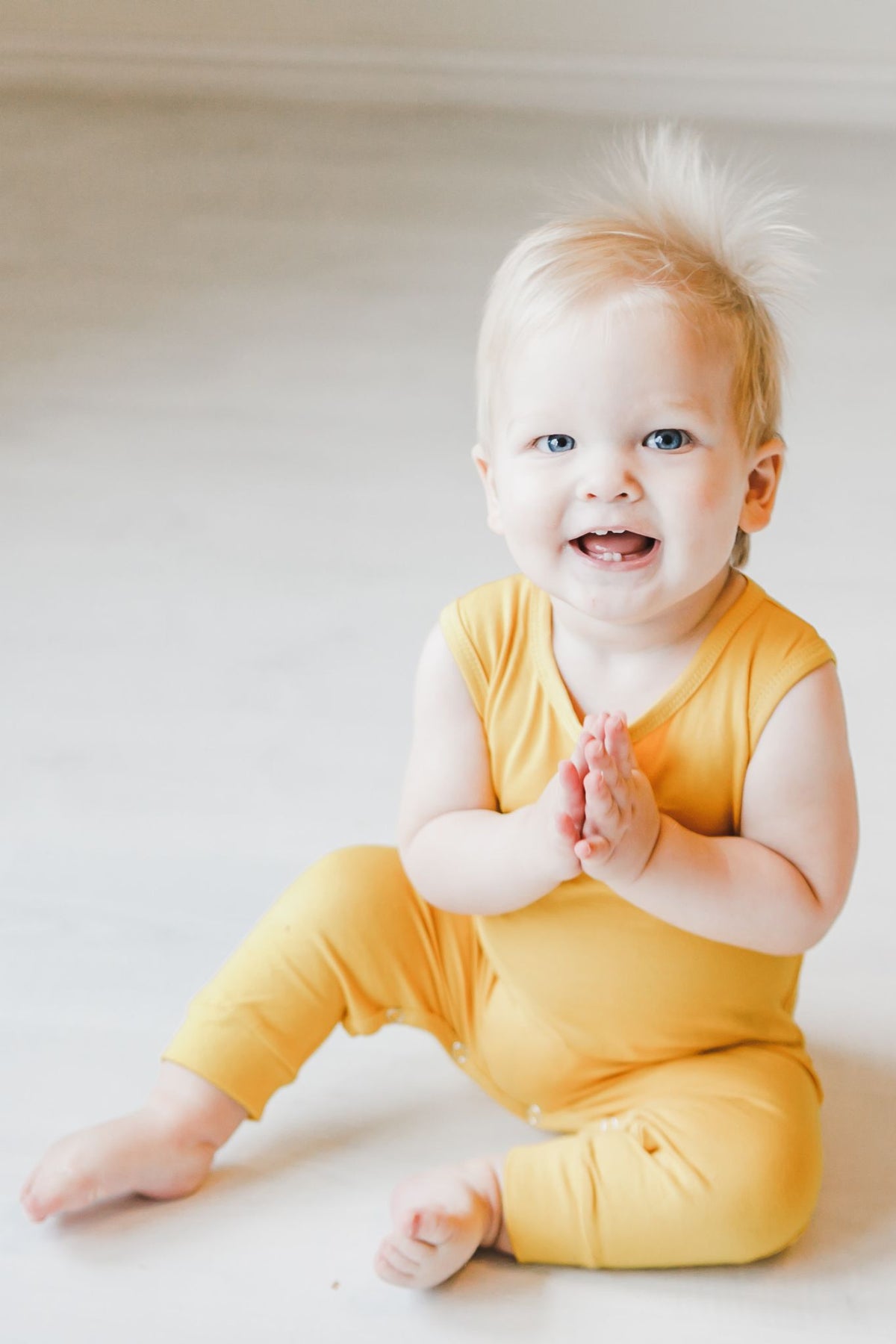 Mustard Tank One-Piece Jogger 2
