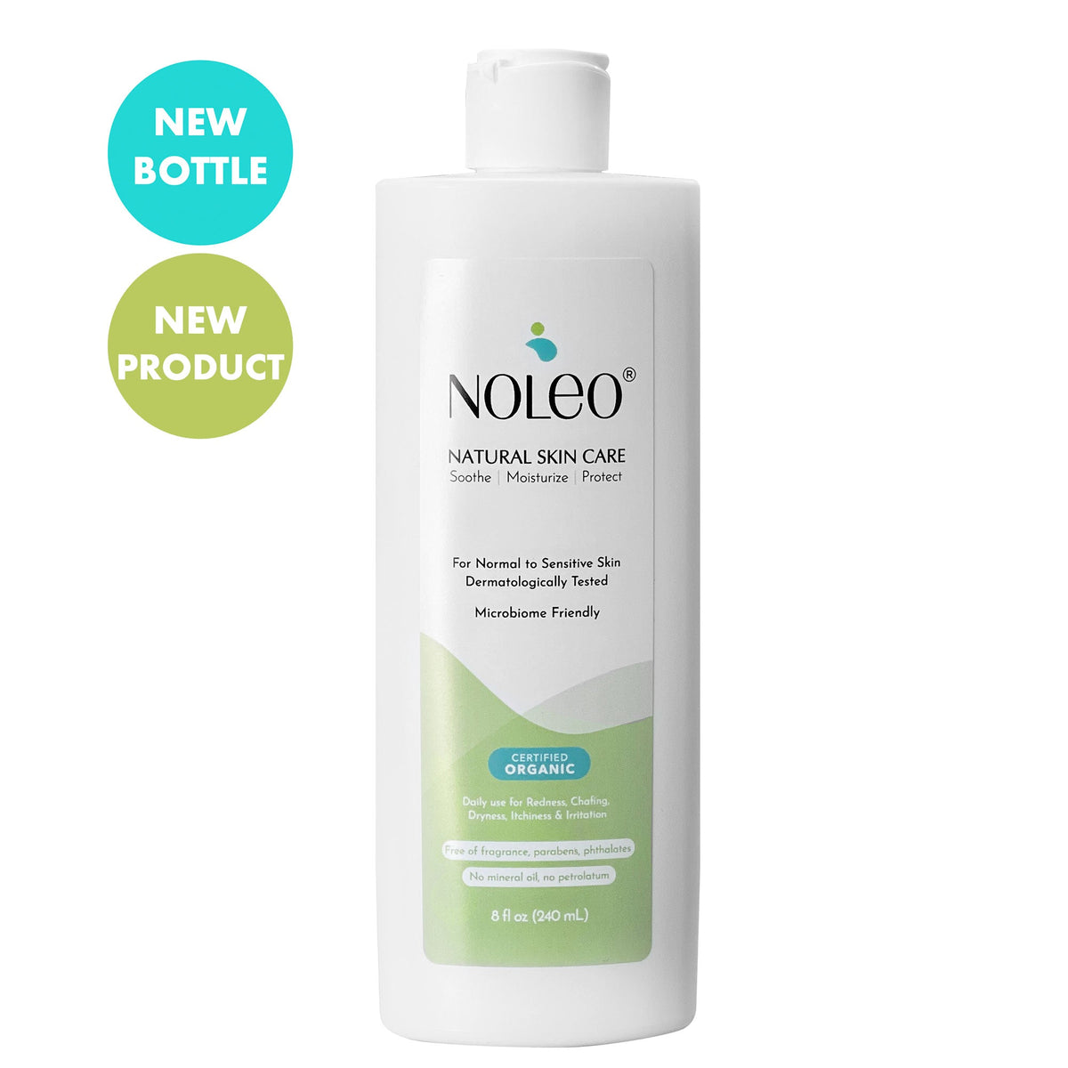 NOLEO Natural Skin Care - Sensitive Skin, Deep Moisturizer - 8oz 1