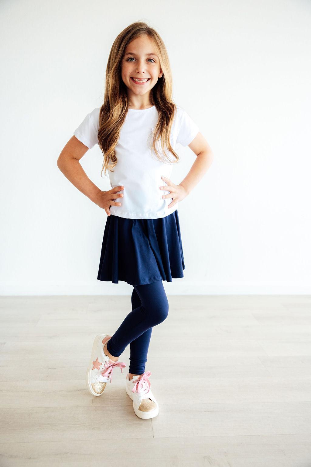 Navy Twirl Skegging 5