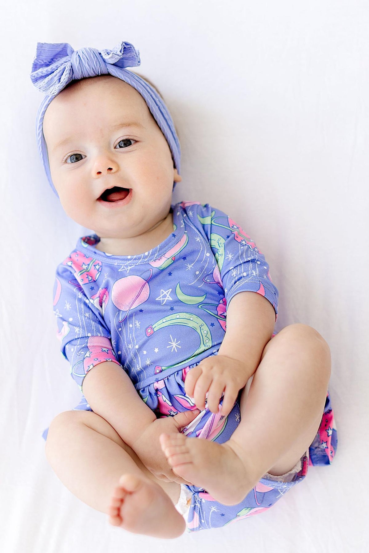 SALE Neon Moon 3/4 Sleeve Twirl Bodysuit 2