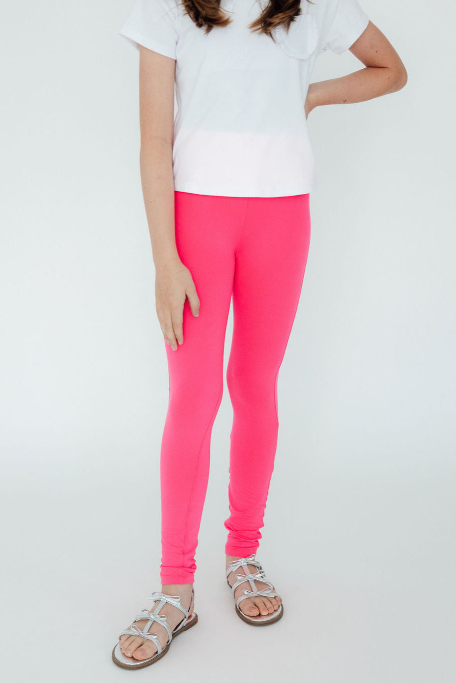 Neon Pink Leggings 2
