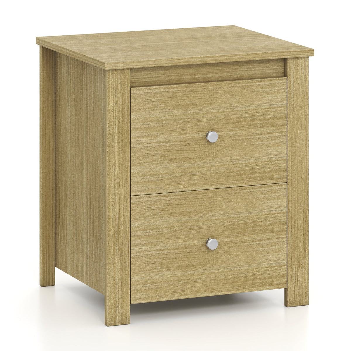2-Drawer Nightstand with Storage for Bedroom & Living Room 2