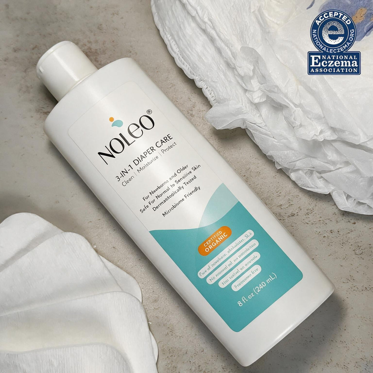 NOLEO 3-IN-1 - Diaper Rash Cream - EWG Verified 11