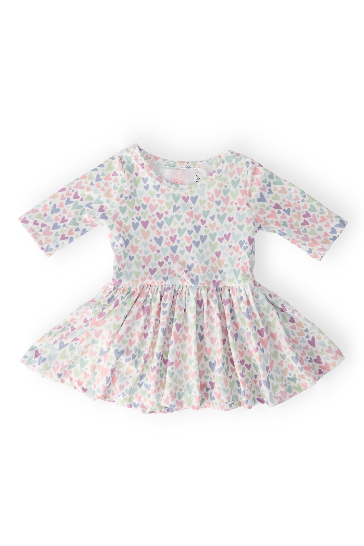 One in a Million 3/4 Sleeve Twirl Bodysuit 1
