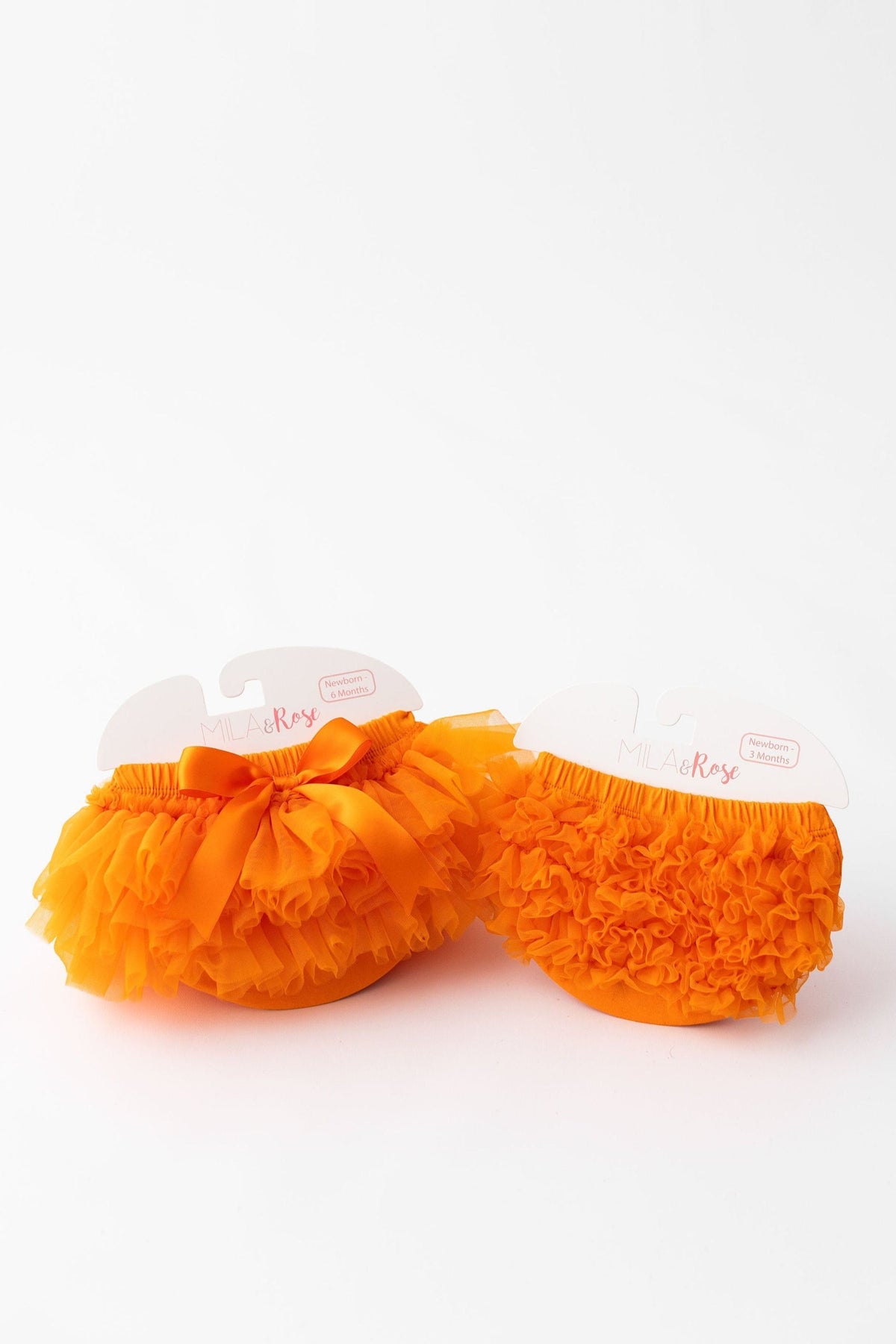 Orange Ruffle Tutu Bloomer 2