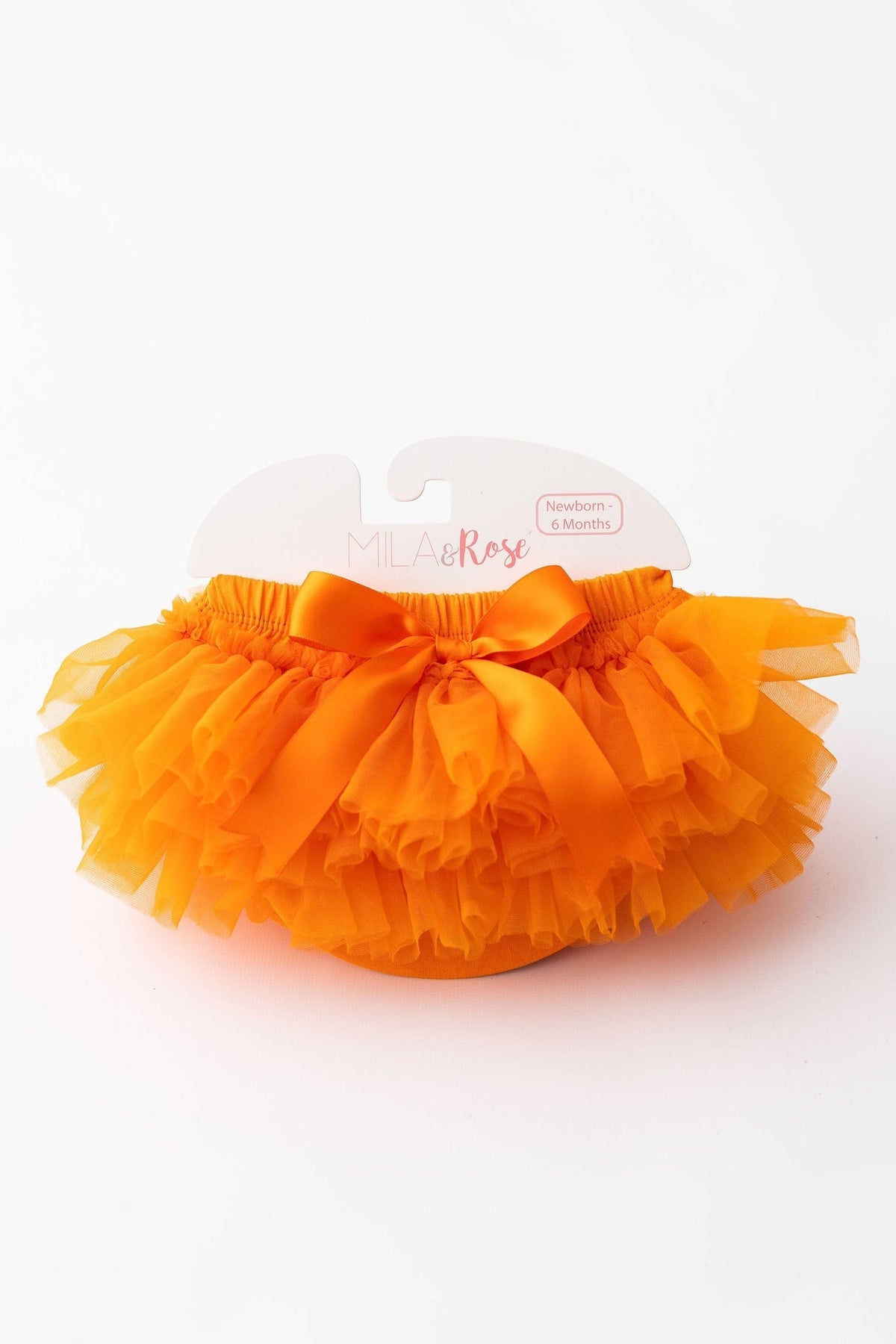 Orange Ruffle Tutu Bloomer 1