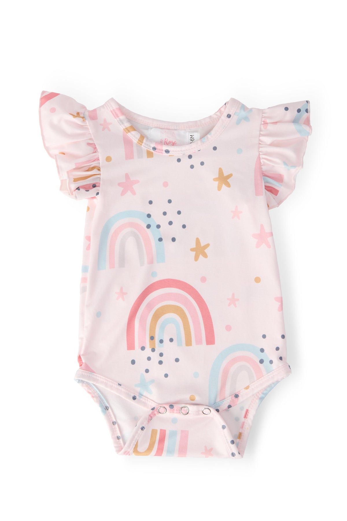 Over the Rainbow S/S Flutter Bodysuit 1