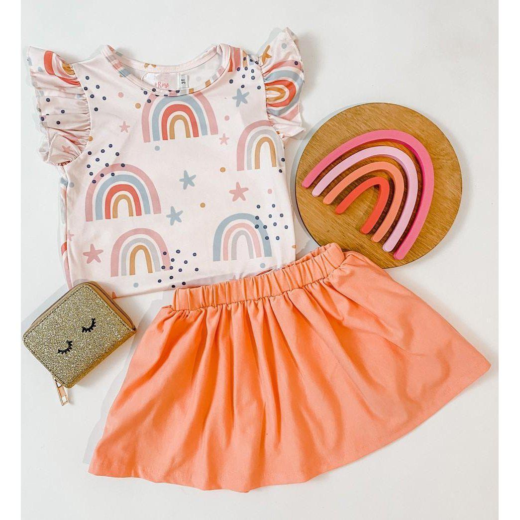 Over the Rainbow S/S Ruffle Tee 4