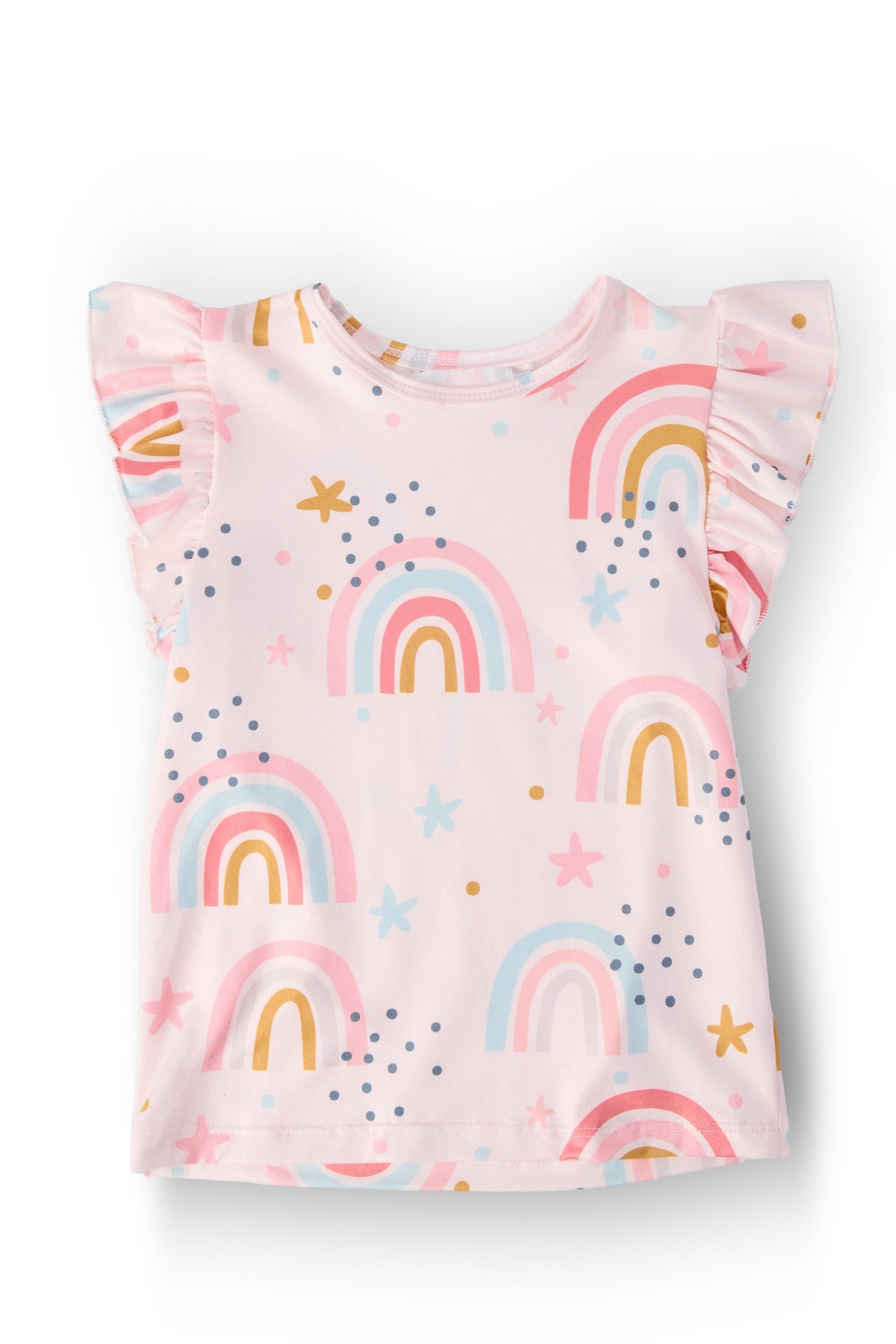 Over the Rainbow S/S Ruffle Tee 1