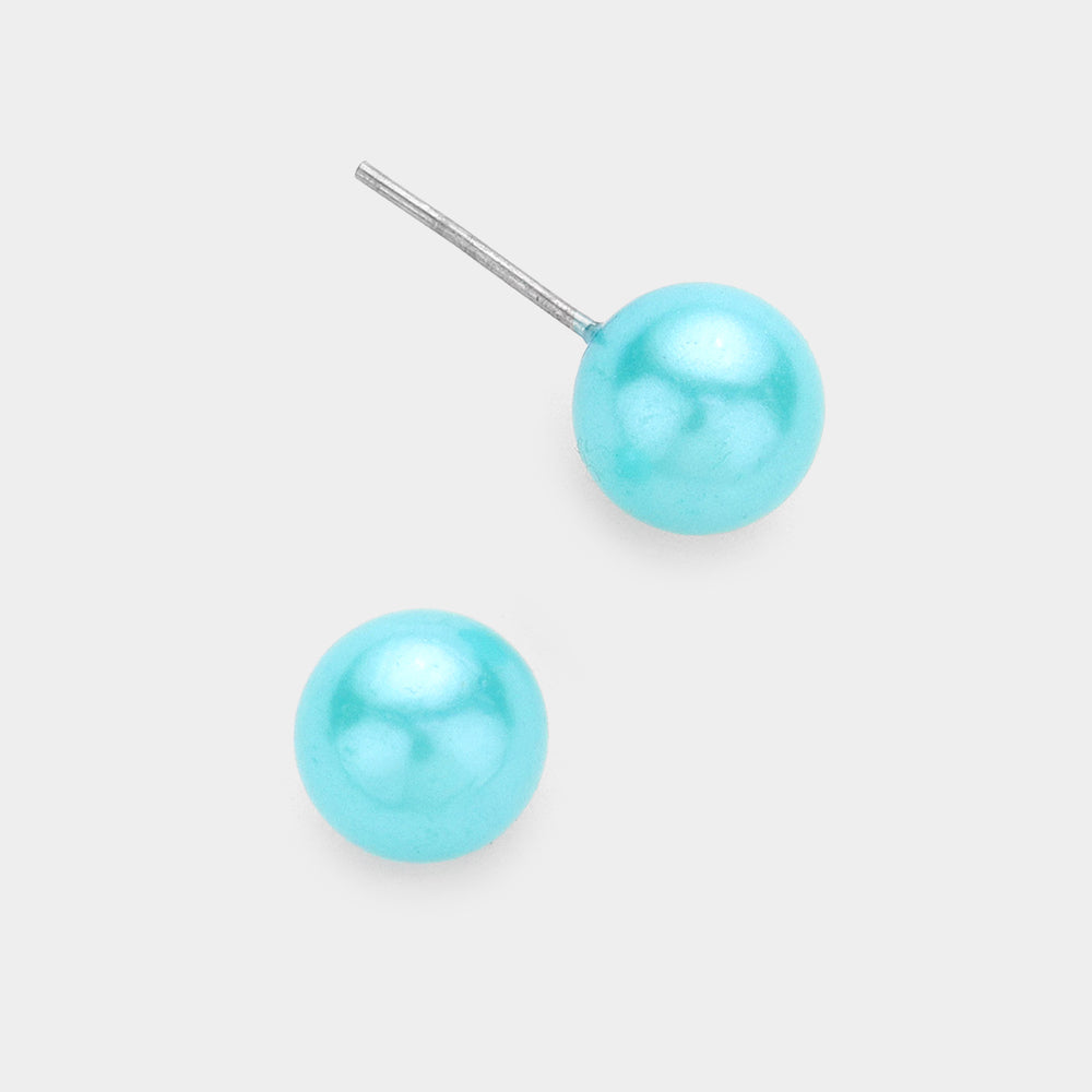 Pearl stud earrings 3