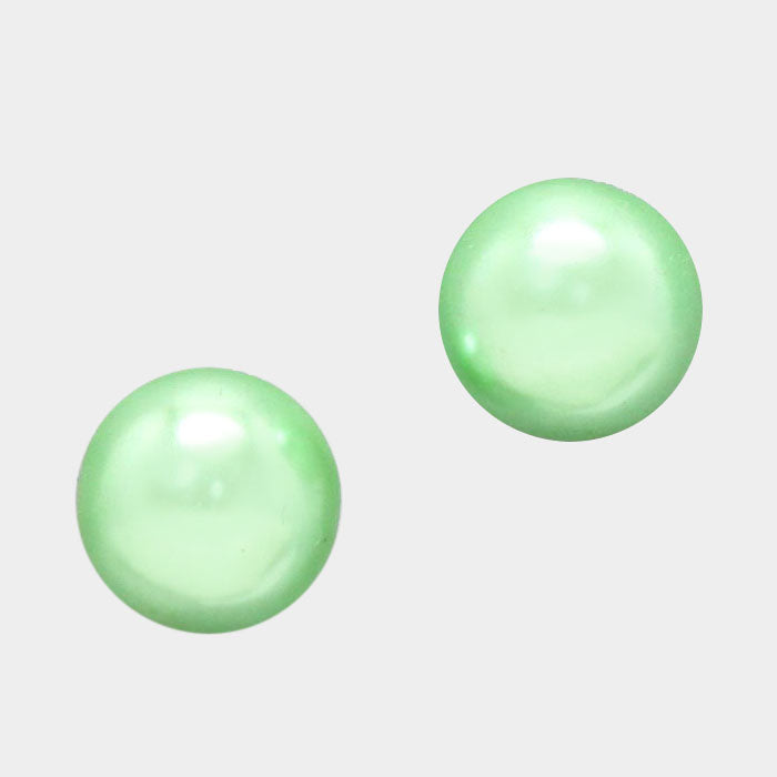 Pearl stud earrings 5