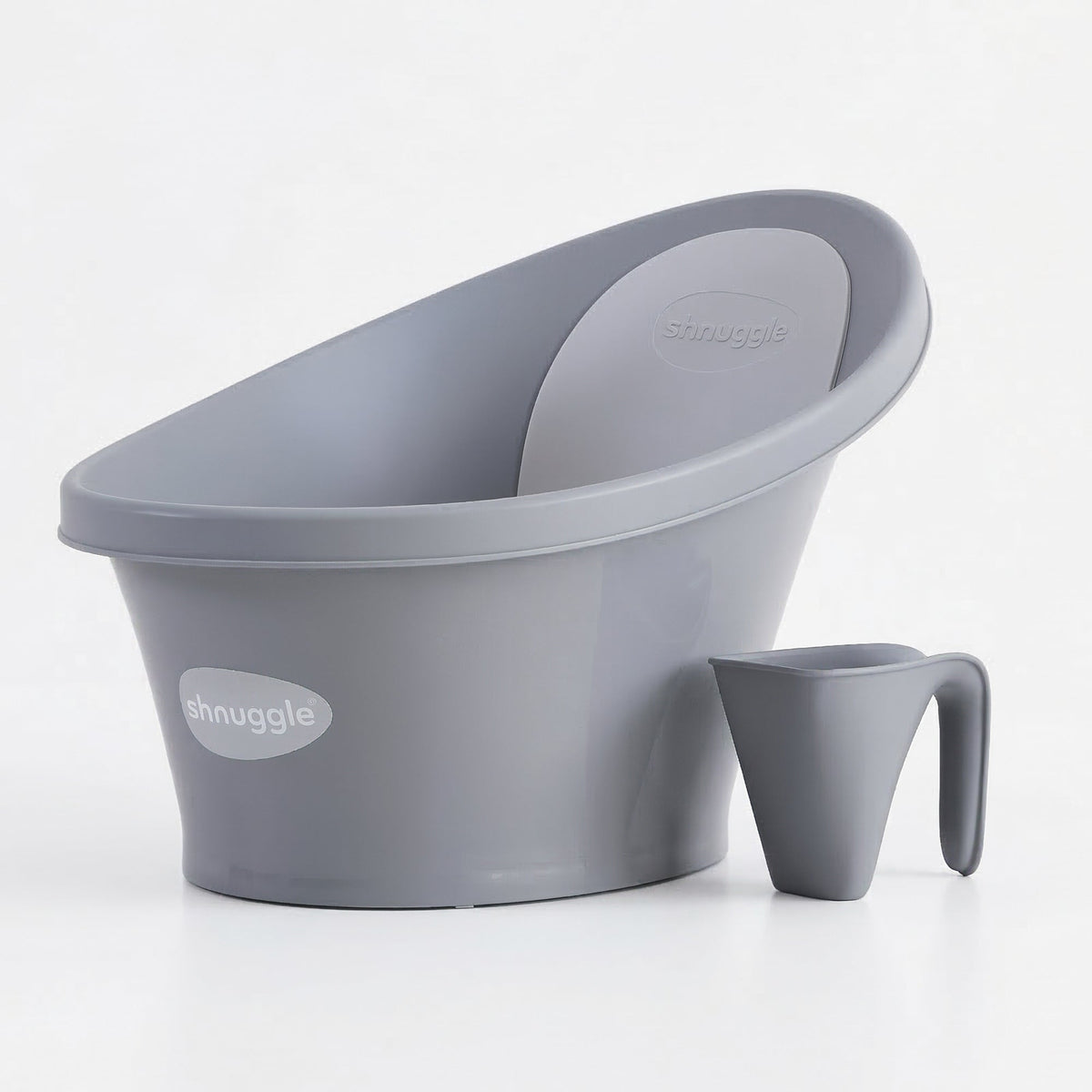 Newborn Bath Essentials Bundle | Baby Bath with Support Bump, Soft Backrest & Rinse Jug | Safe & Stylish Bathtime Set 20