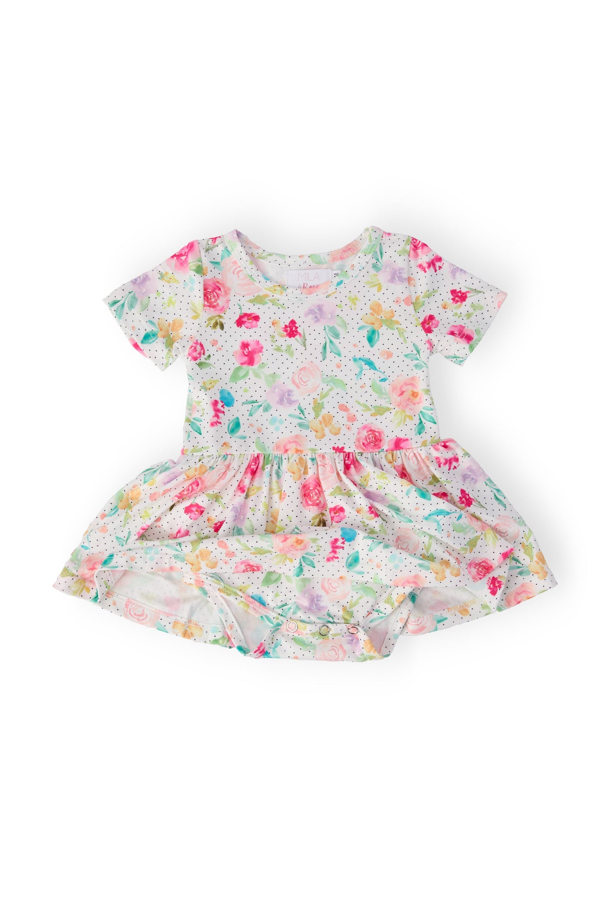 Painted Posies S/S Twirl Bodysuit 2