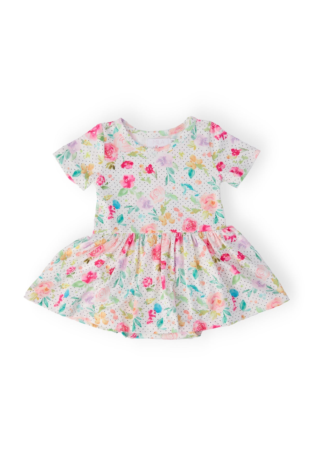 Painted Posies S/S Twirl Bodysuit 1
