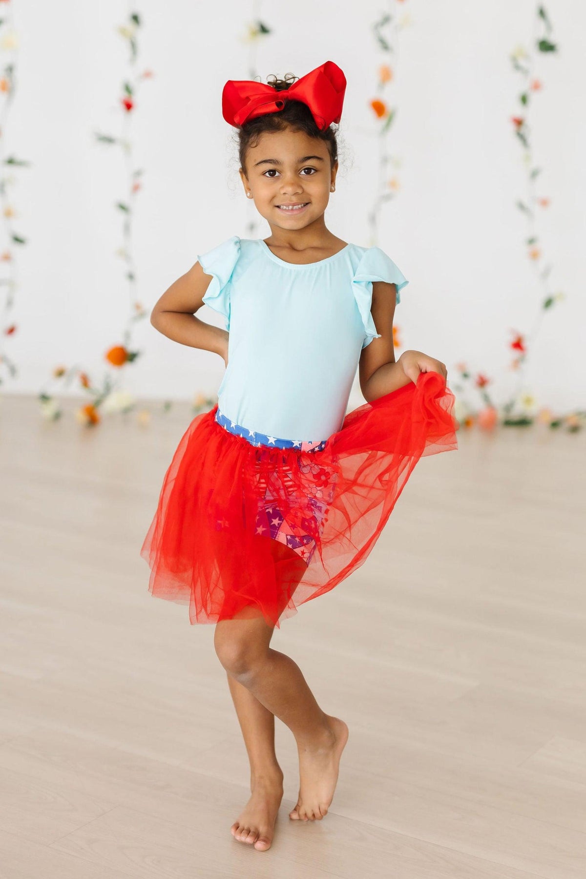 SALE Patriotic Patchwork Tutu Shorts 2