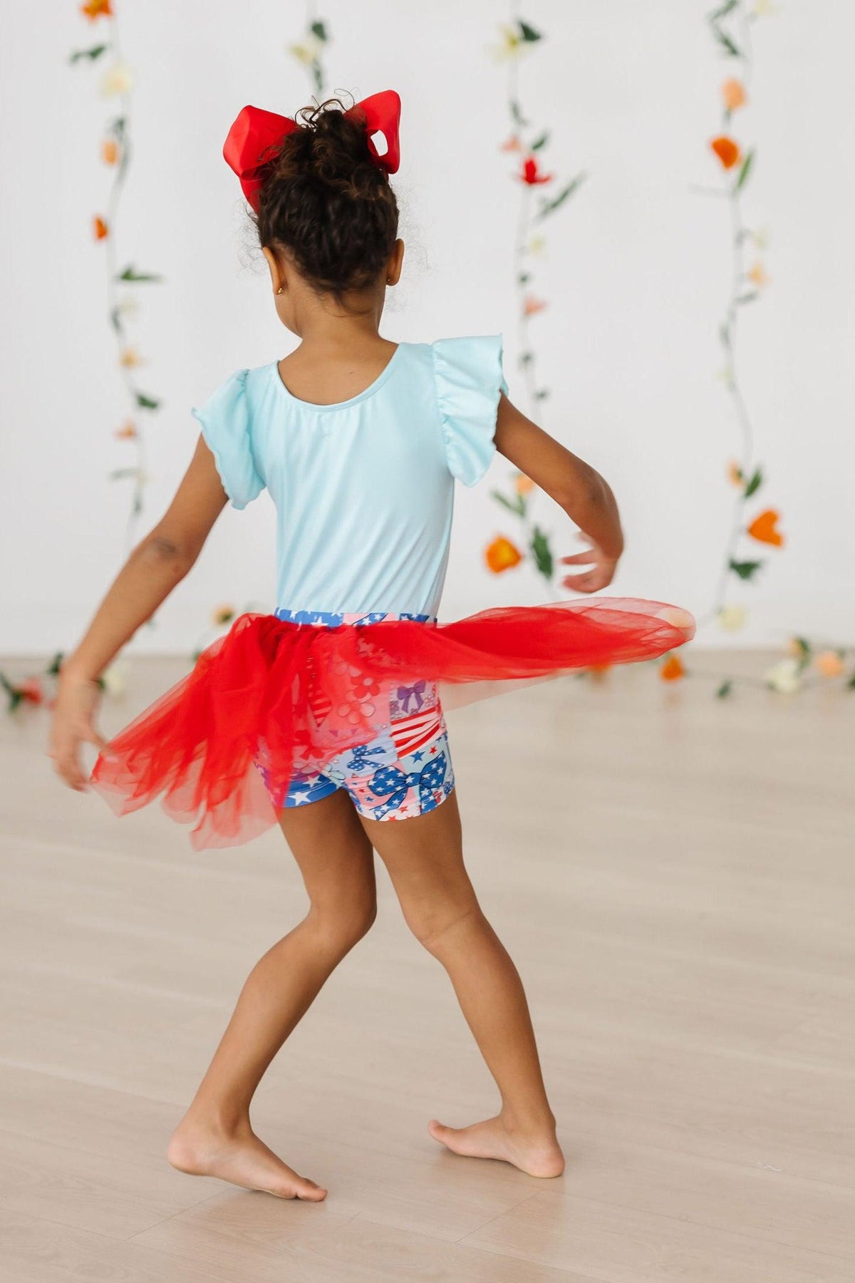 SALE Patriotic Patchwork Tutu Shorts 3
