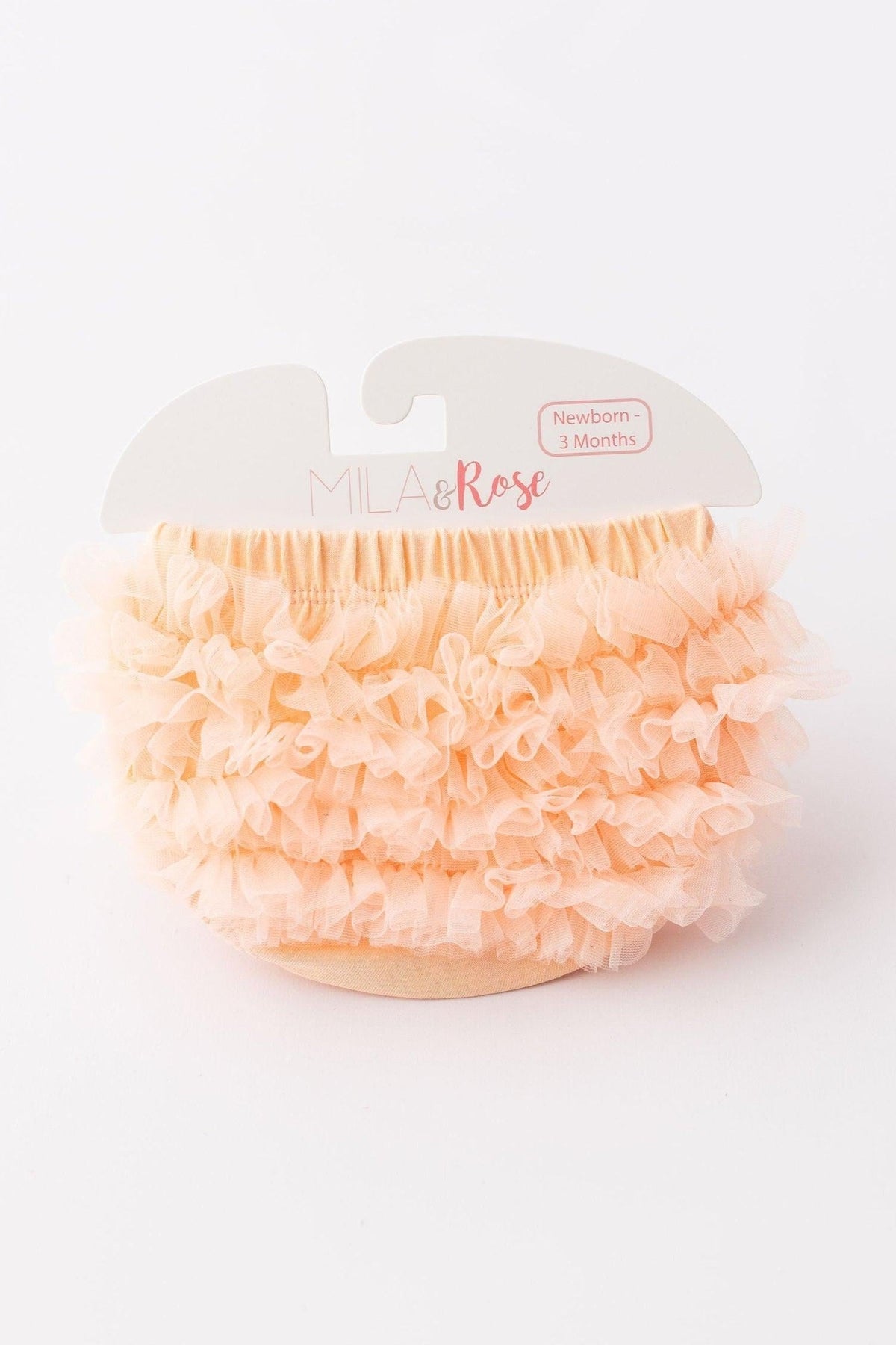 Peach Ruffle Bum Bloomer 1