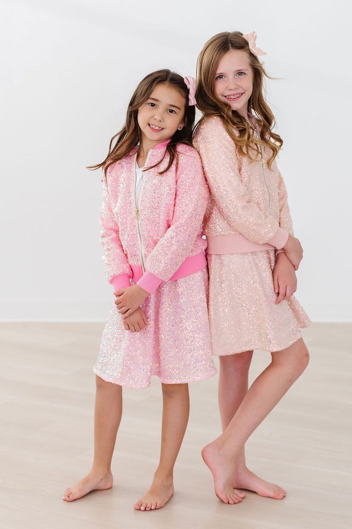 Peach Sequin Jacket 4