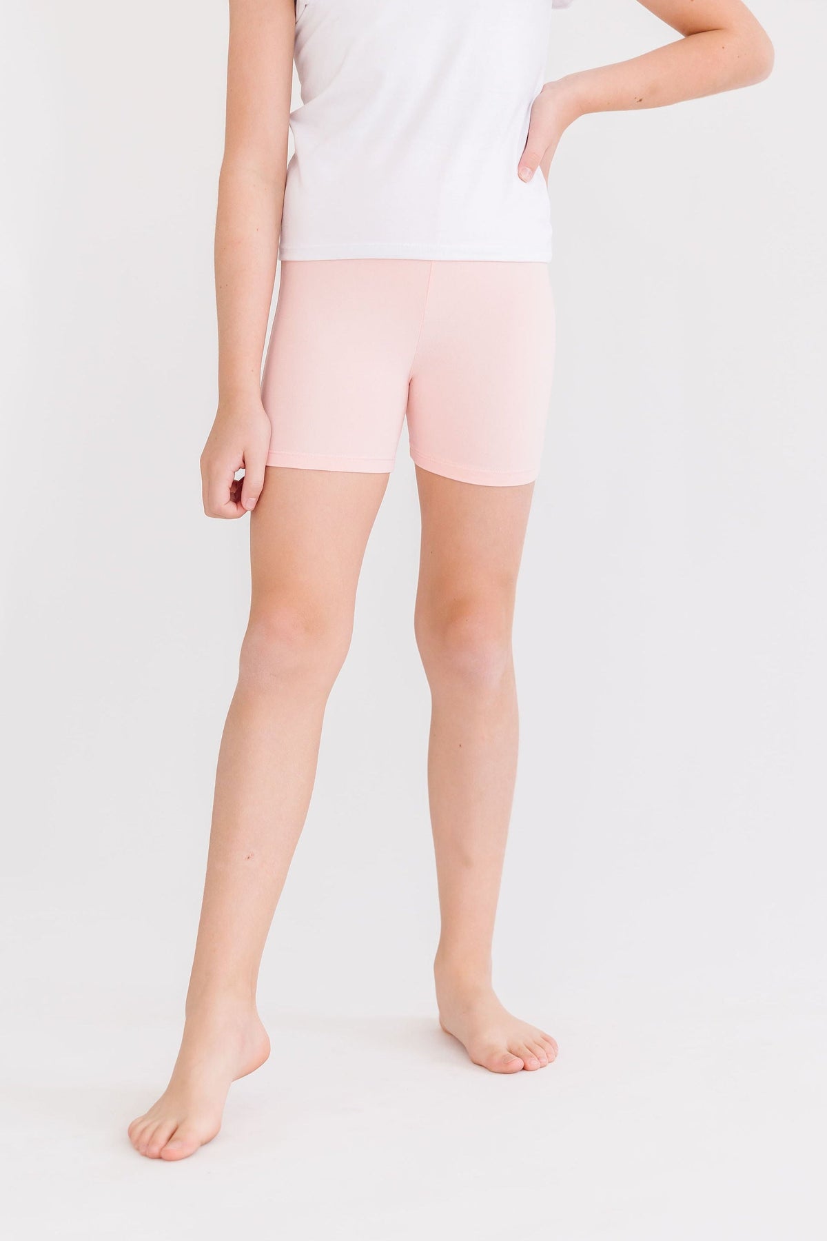 Peach Twirl Shorts 2