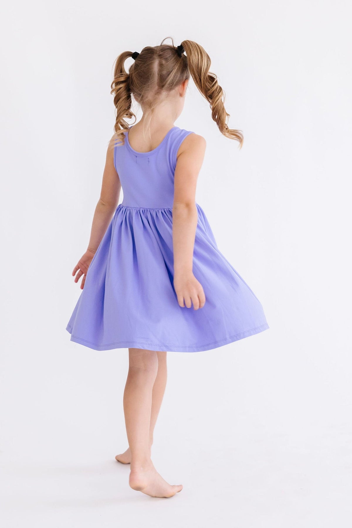 Periwinkle Pocket Tank Twirl Dress 6