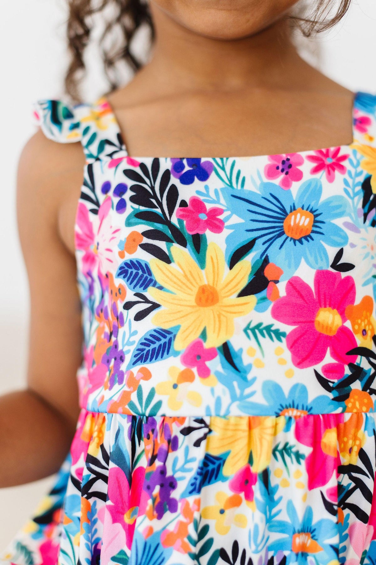 Petal Paradise Ruffle Maxi Dress 3