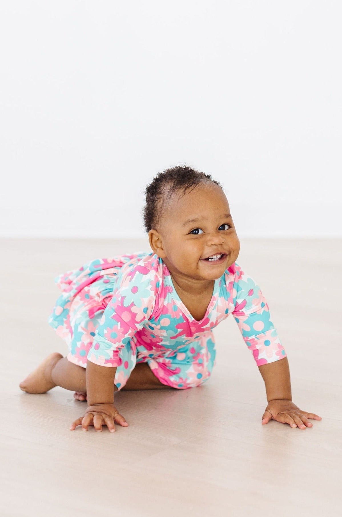 SALE Petal Perfection 3/4 Sleeve Twirl Bodysuit 6