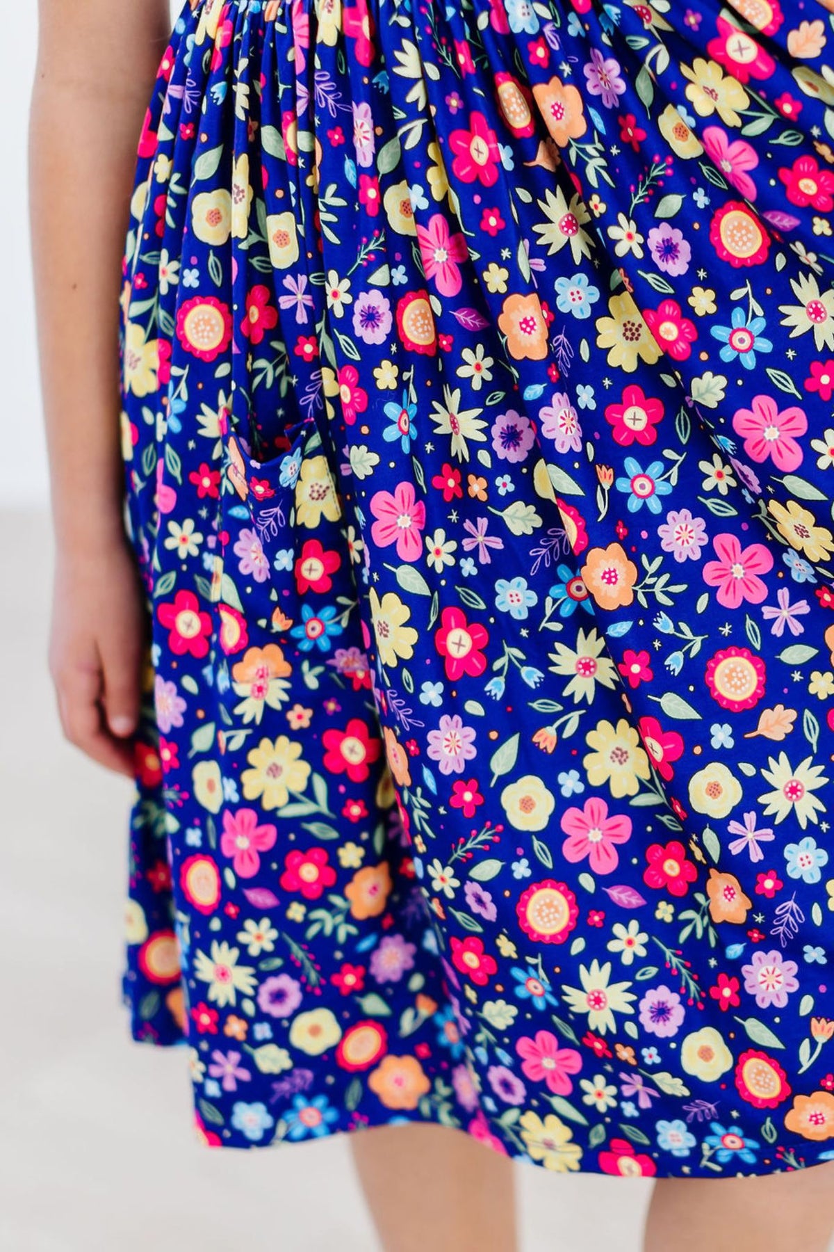 Pick a Posy S/S Pocket Twirl Dress 6