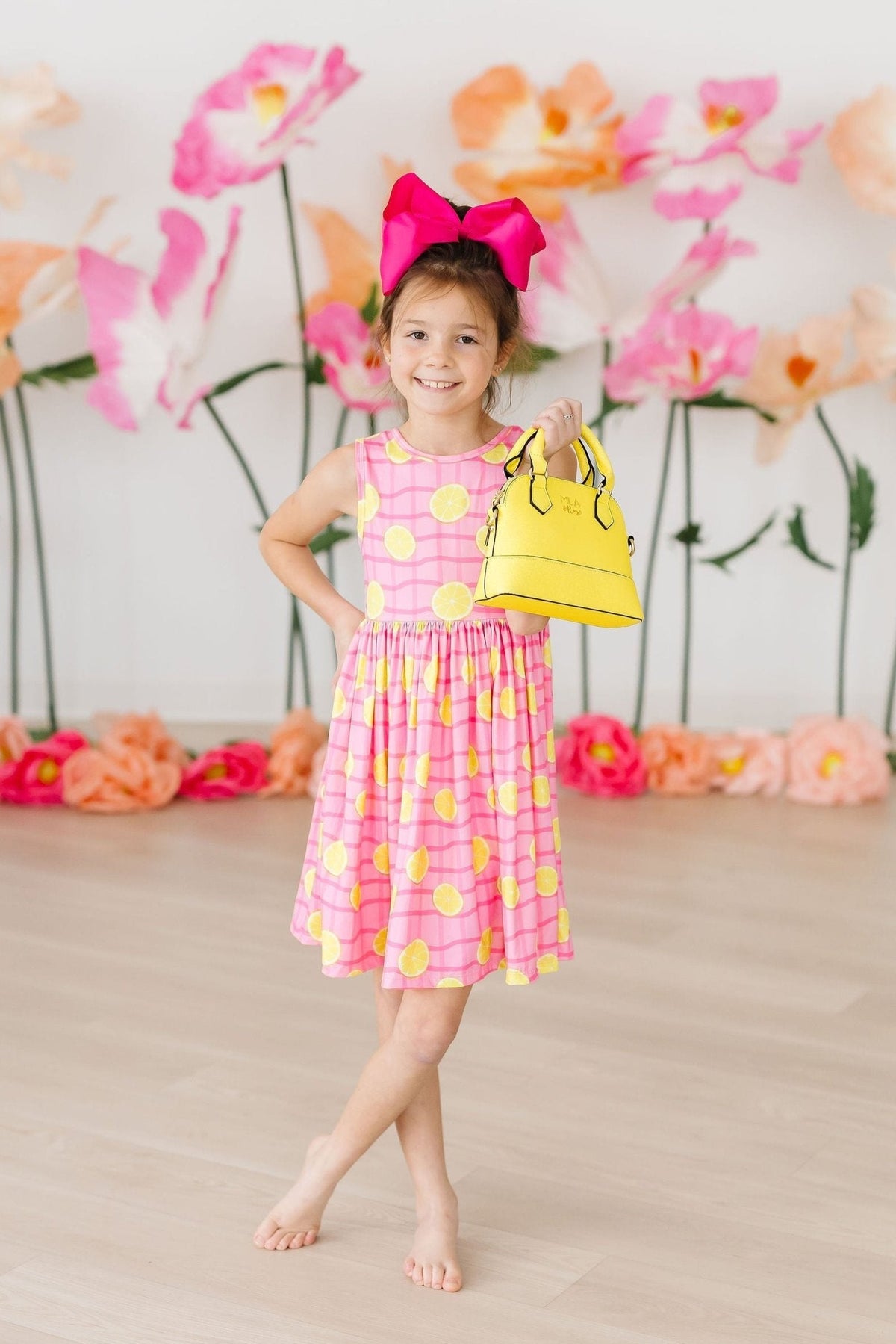 Pink Lemonade Tank Twirl Dress 2