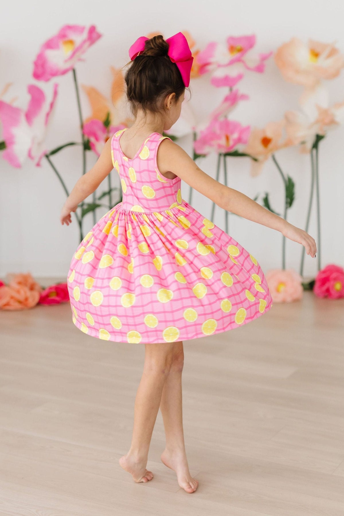 Pink Lemonade Tank Twirl Dress 4