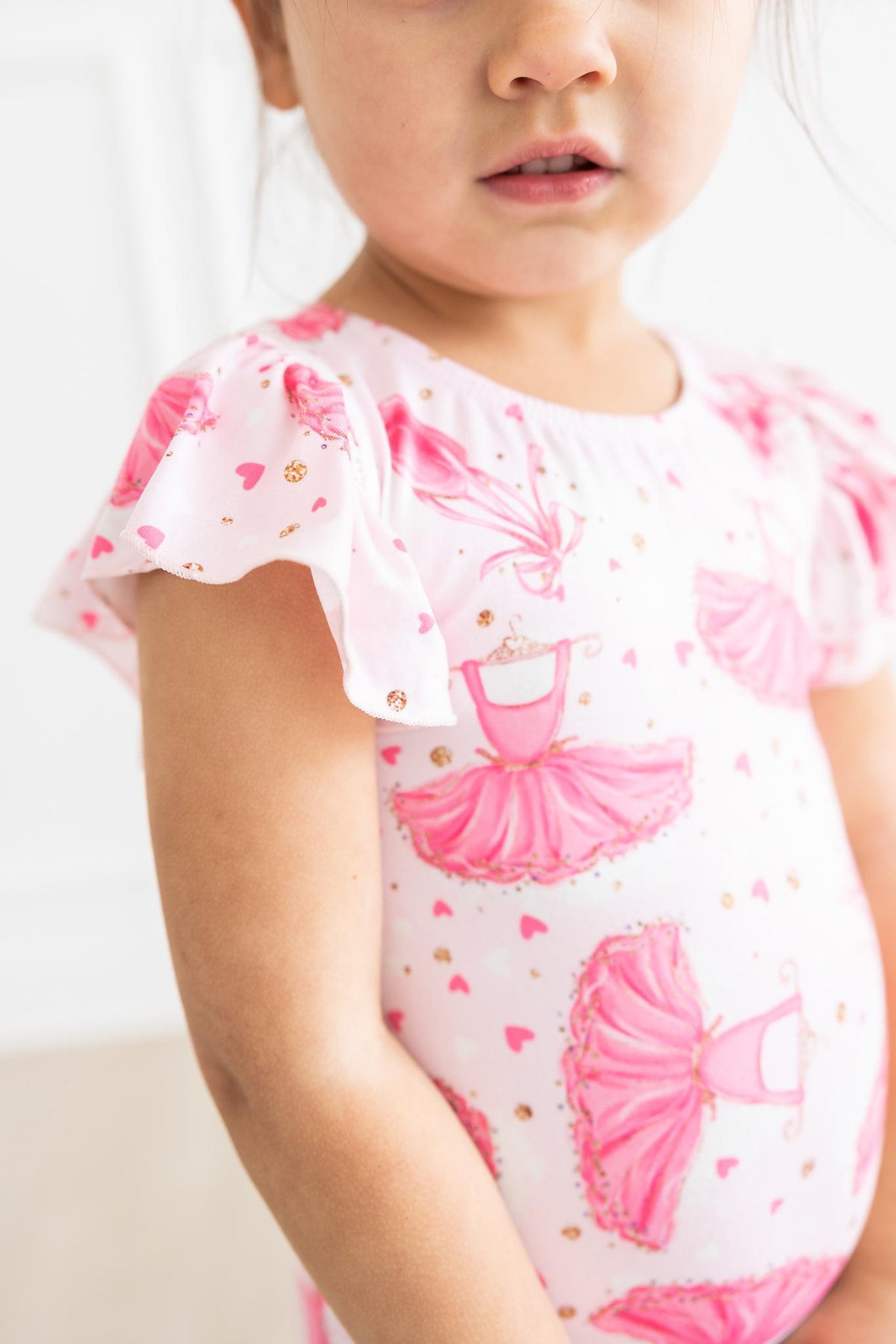 Pirouette S/S Flutter Sleeve Leotard 2