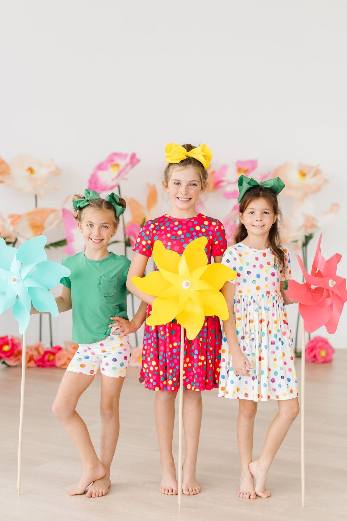 Polka Dot Party S/S Pocket Twirl Dress 6