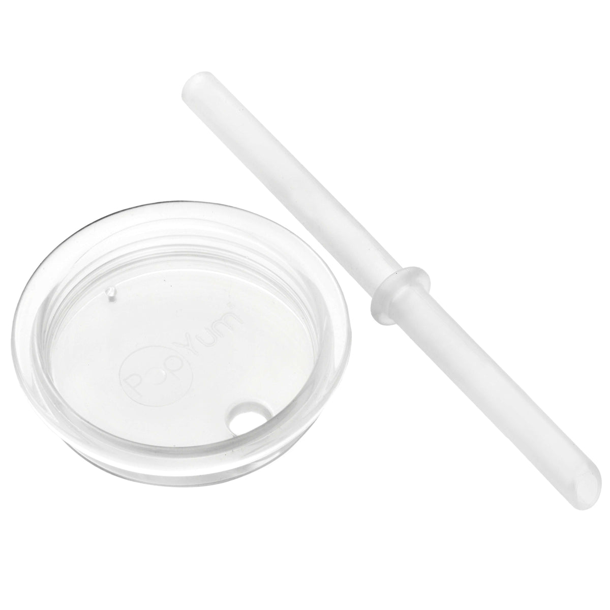 PopYum Silicone Training Cup Replacement Straw and Lid 1