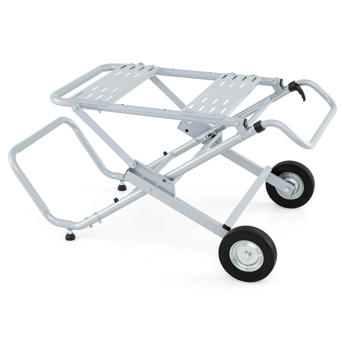 Portable Table Saw Stand with Rolling Wheels - Foldable 4