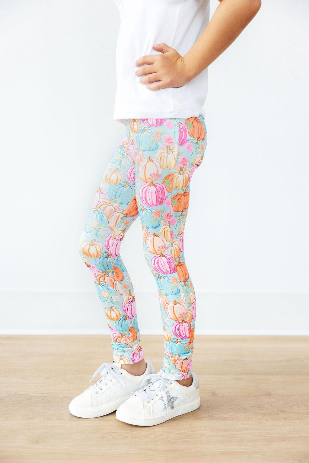 Preppy Pumpkins Leggings 4