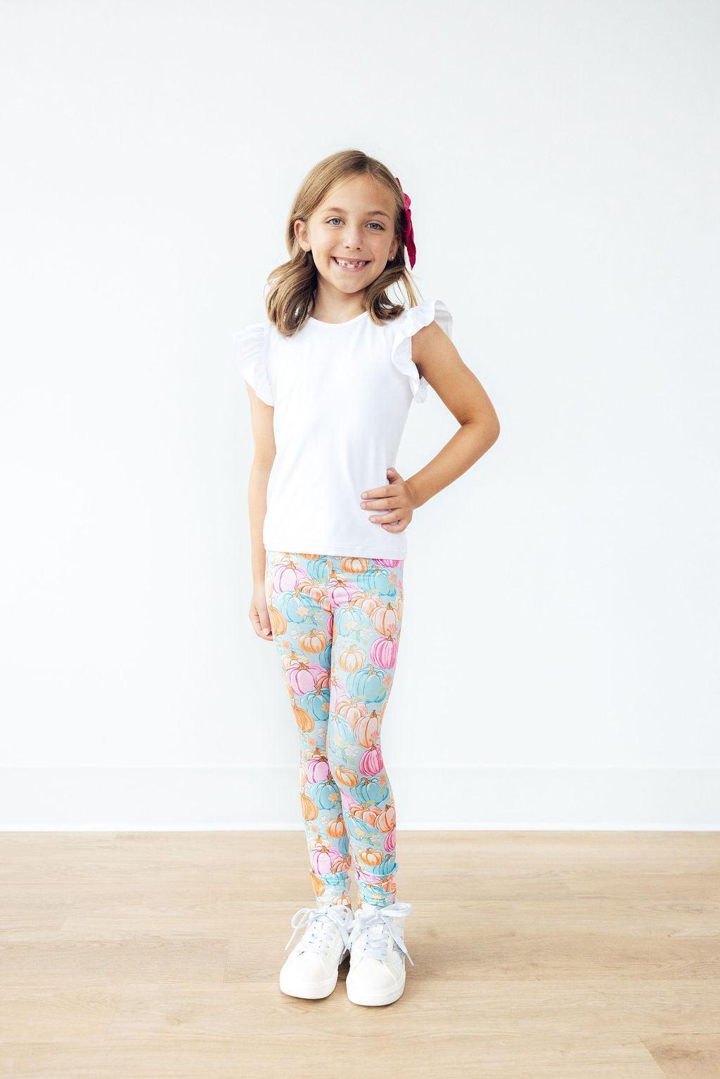 Preppy Pumpkins Leggings 5