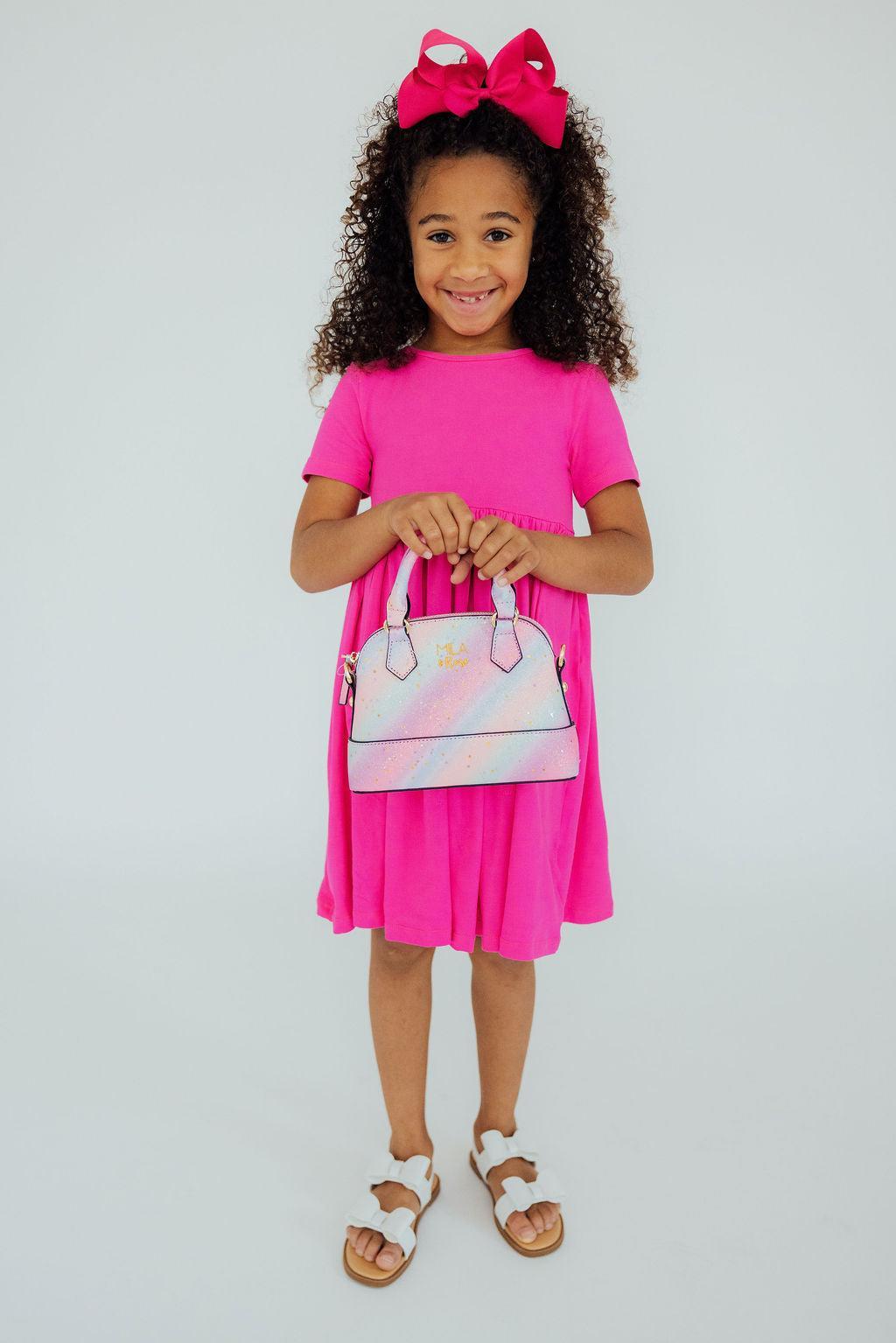 Princess Glitter Girl's Crossbody Purse 2