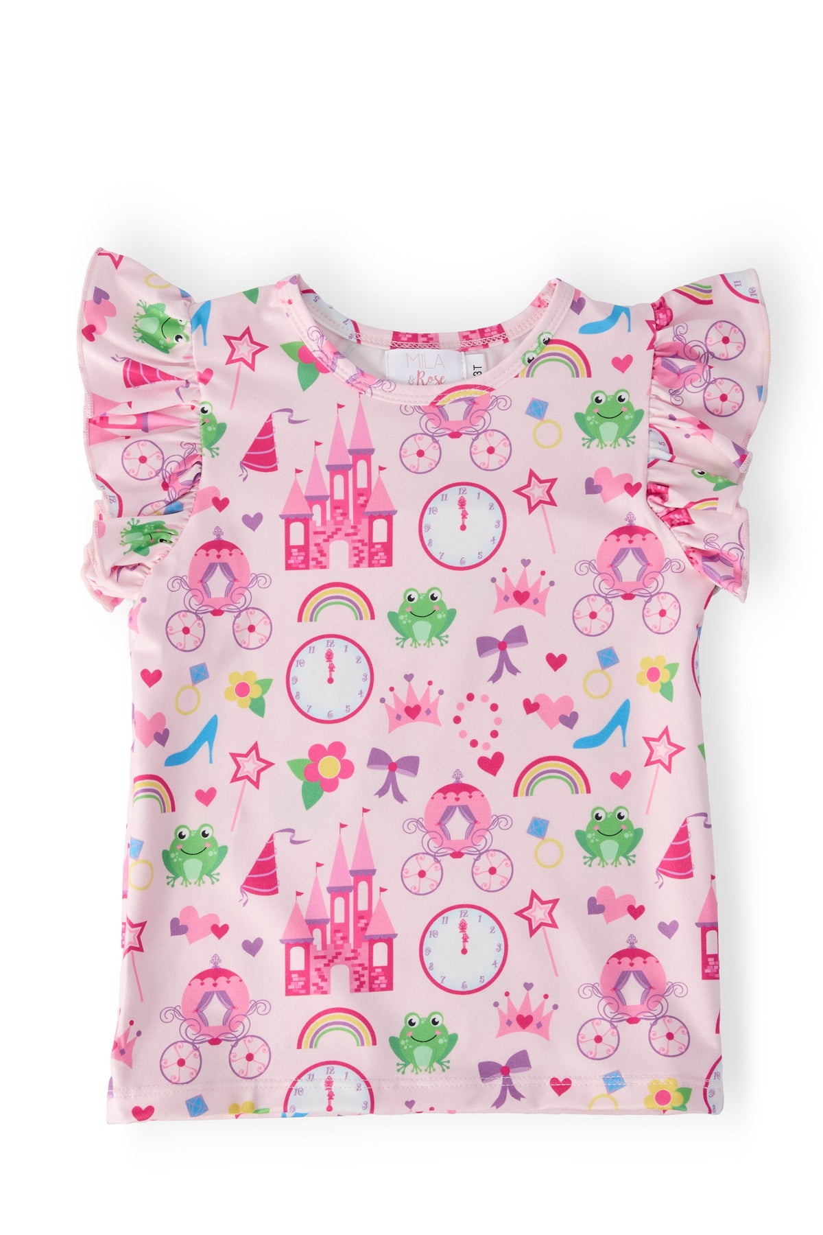 Princess & the Froggie S/S Ruffle Tee 1