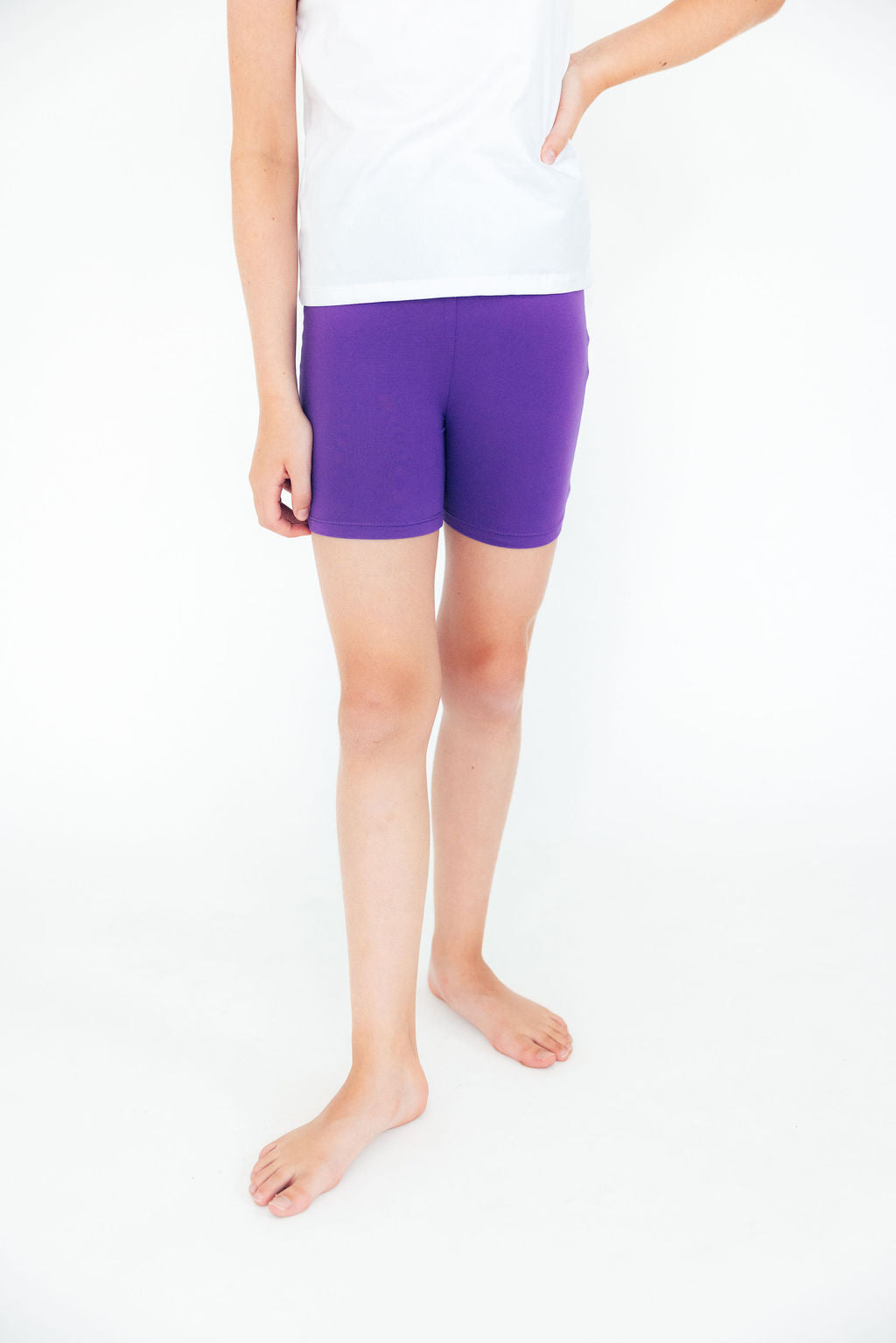 Purple Twirl Shorts 3