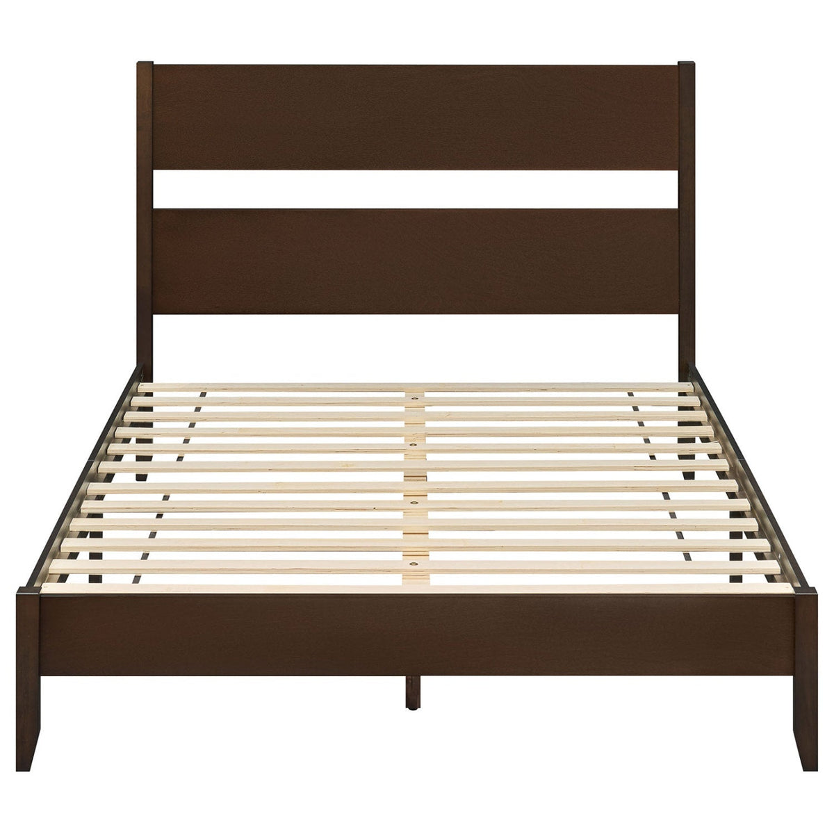 Queen Bed Frame with Headboard and Solid Wood Legs 11