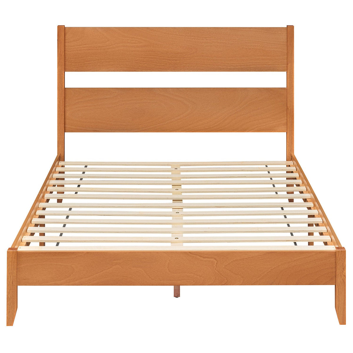 Queen Bed Frame with Headboard and Solid Wood Legs 3