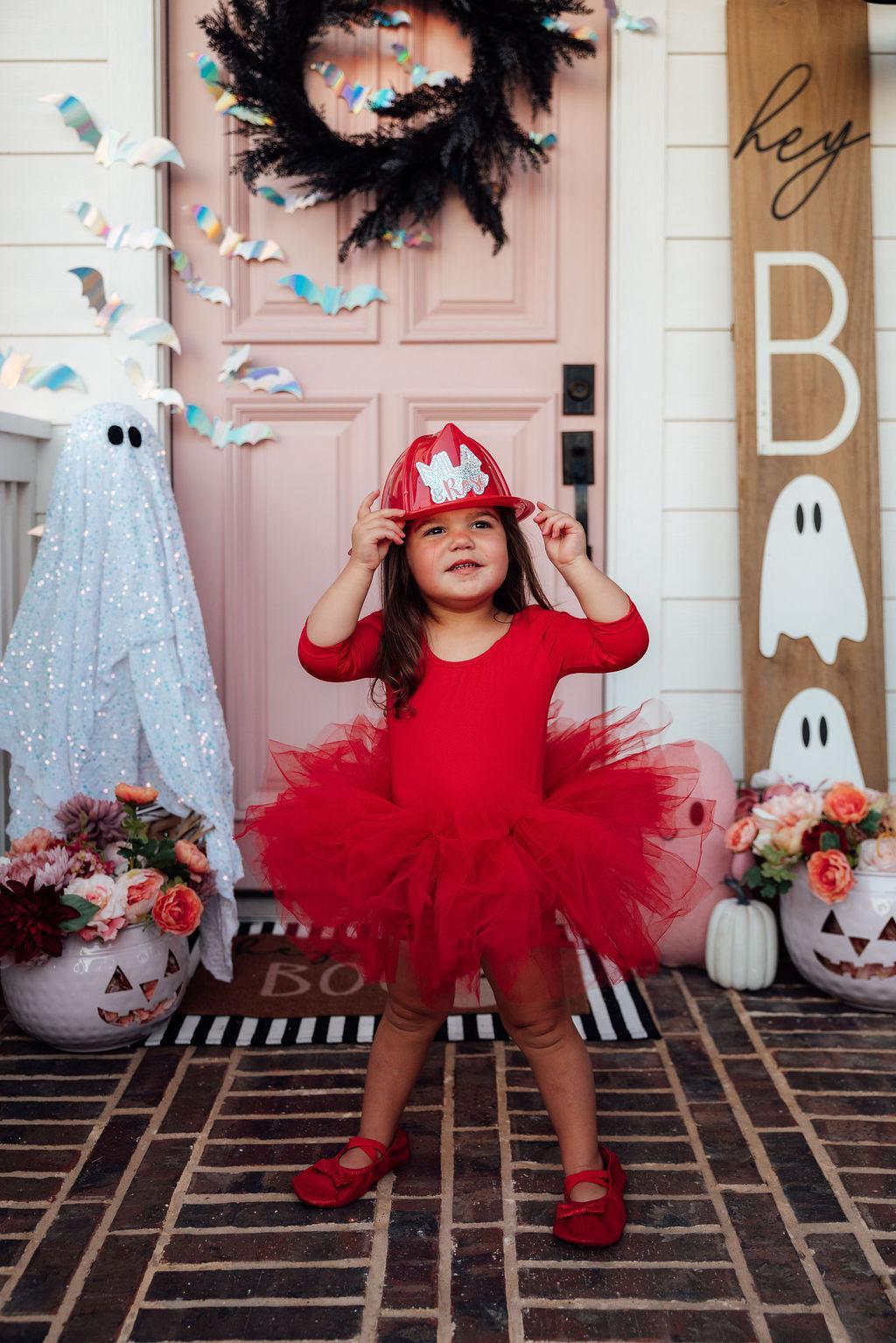 Red 3/4 Tutu Leotard 4
