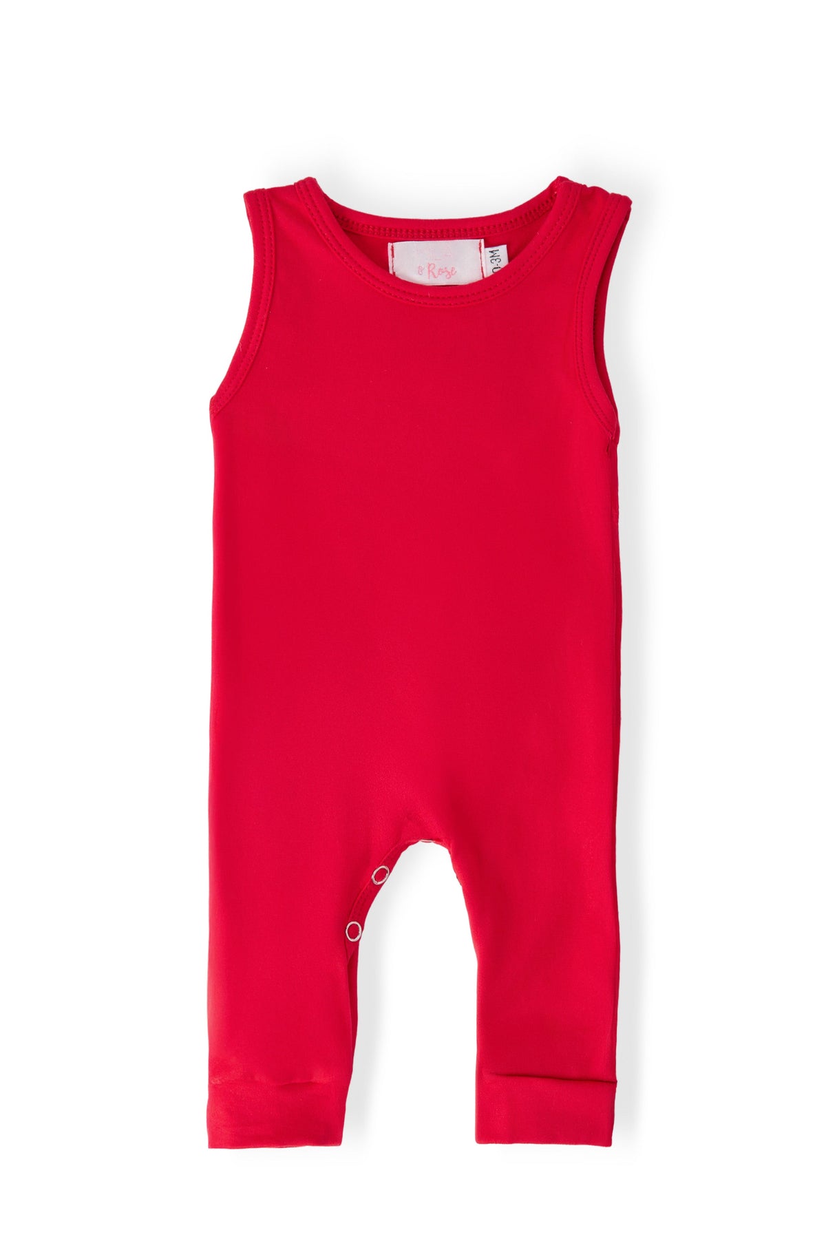 Red Tank One-Piece Jogger 1