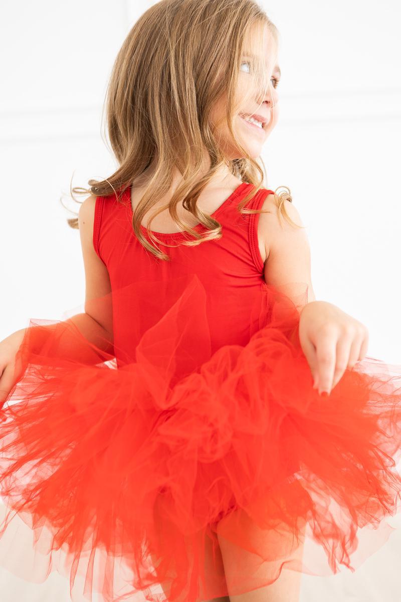 Red Tank Tutu Leotard 4